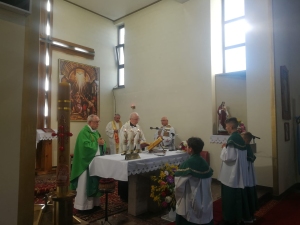 Przyjęcie ks. Norberta na stanowisko proboszcza parafii